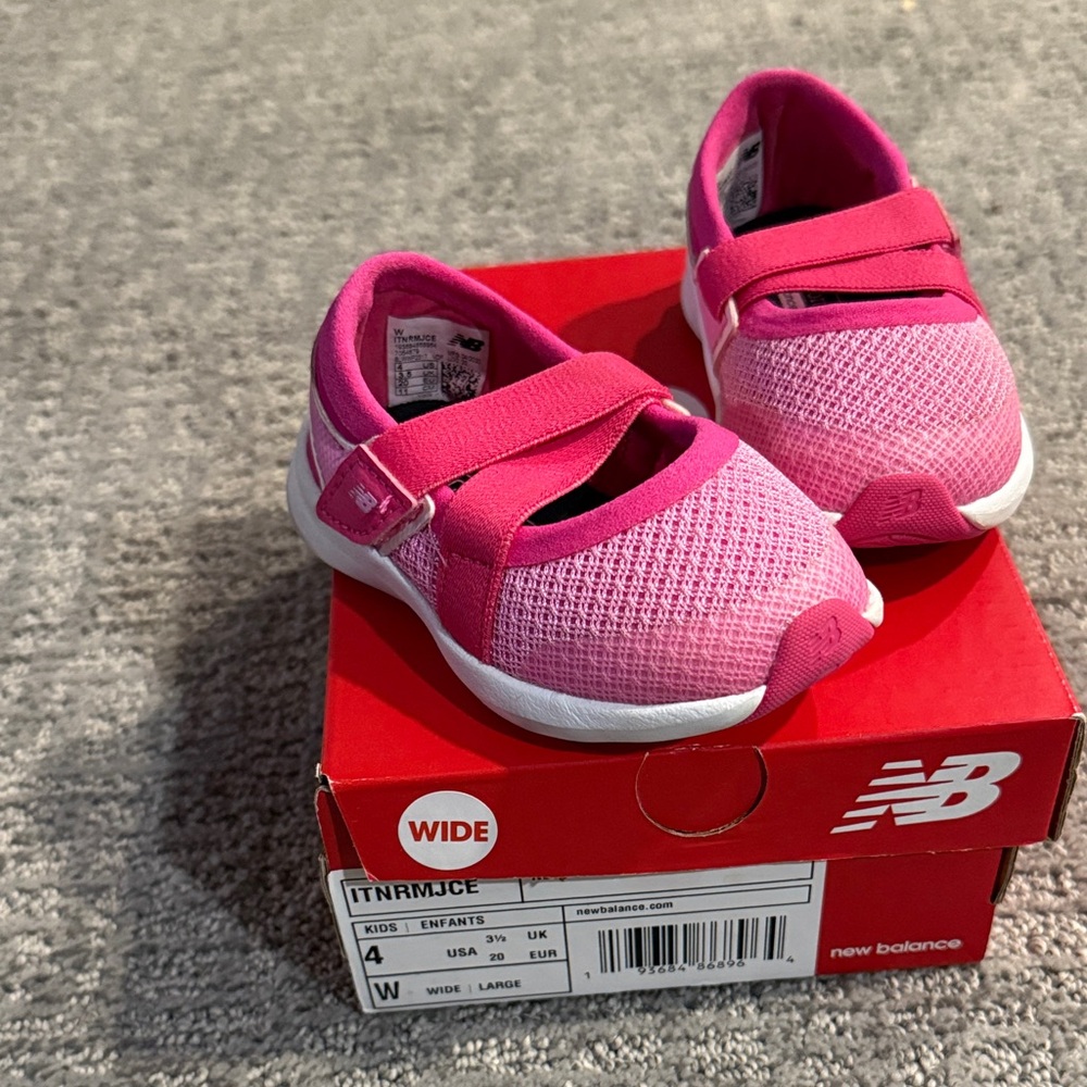 New Balance Kids Fuchsia Sneakers